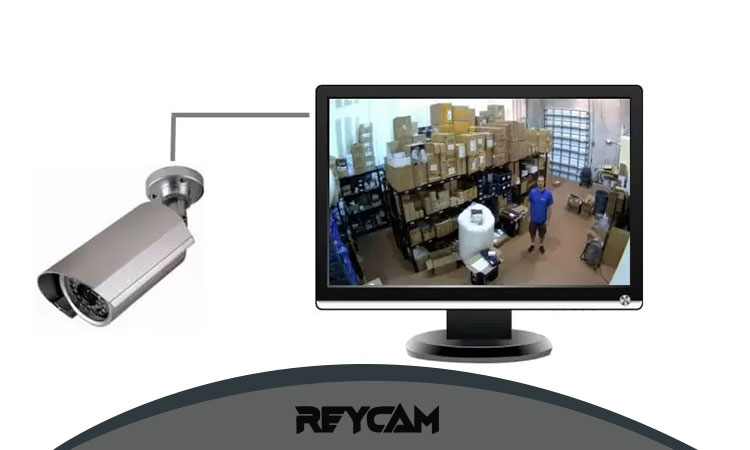 نمایش مستقیم تصویر در مانیتور دوبین مداربسته